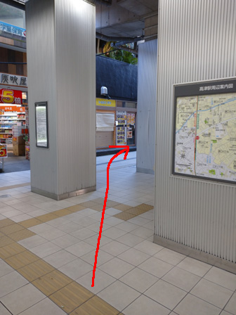 高津駅西口からバスか徒歩